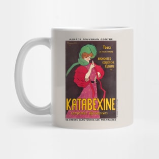 Katabexine Remedy France Vintage Advertising Poster 1903 Mug